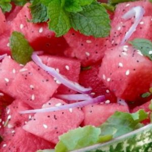 Salata de pepene cu menta