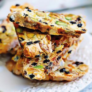 Biscotti cu fructe uscate