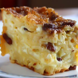 Budinca de taietei de casa