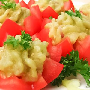 Rosii umplute cu vinete