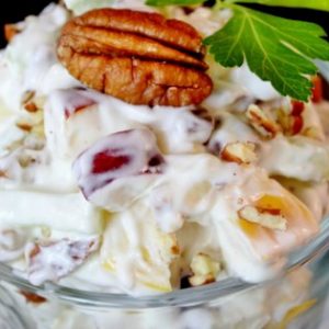 Salata de telina si mere cu smantana