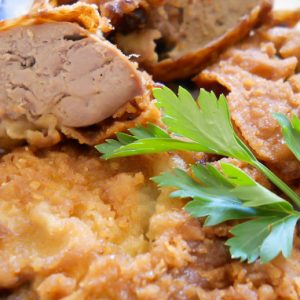 Ficat de vitel facut pane