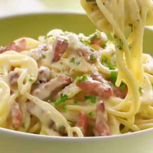 Spaghete carbonara