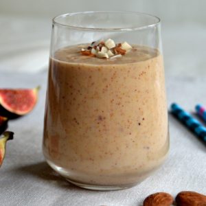 Crema vegana din smochine, migdale, caju si ciocolata