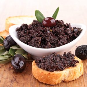 Tapenade crema de masline cu ansoa si capere