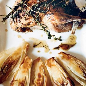 Andive caramelizare cu fazan