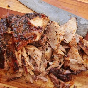 muschi de porc impanat la gratar