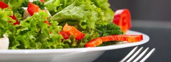 Salată din frunze de salată verde